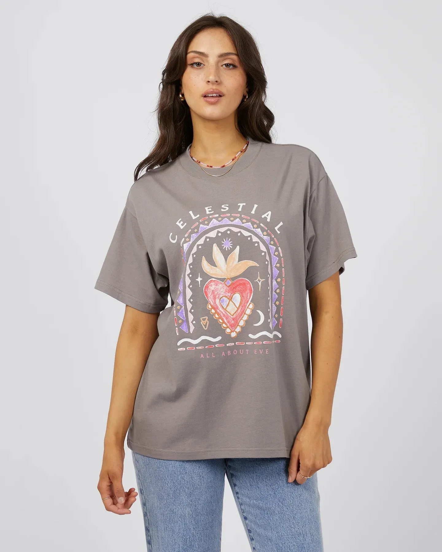 All About Eve Celestial Oversized Tee