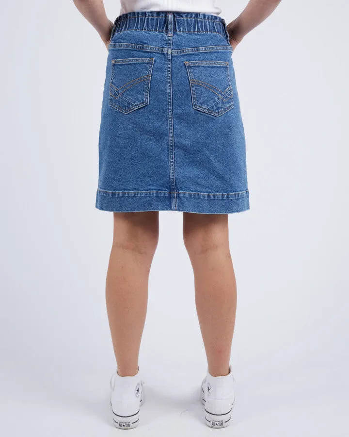 Atlas Denim Skirt