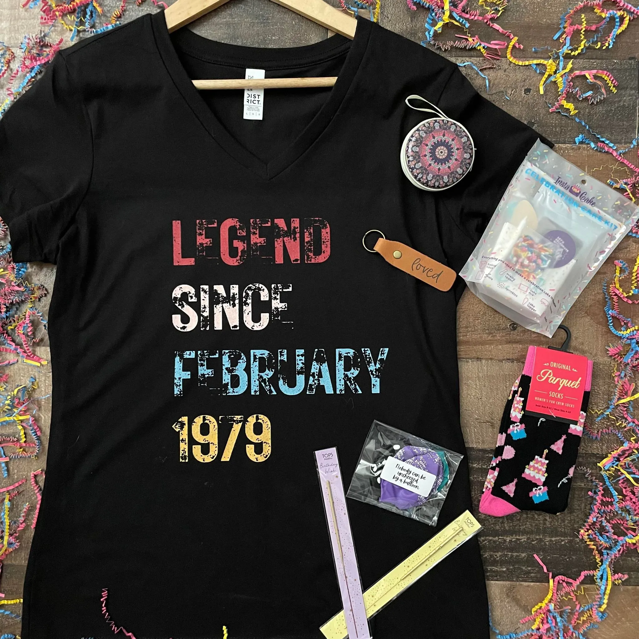 Birthday Legend Custom Graphic Tee