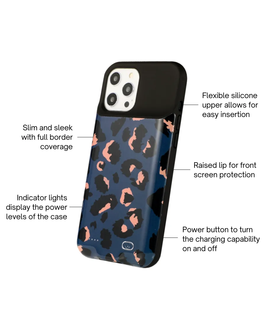 Blue Leopard Ultra Battery Case