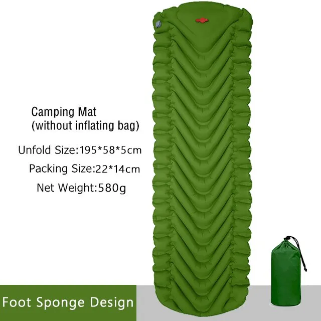 Camping Sleeping Pad Inflatable Mat