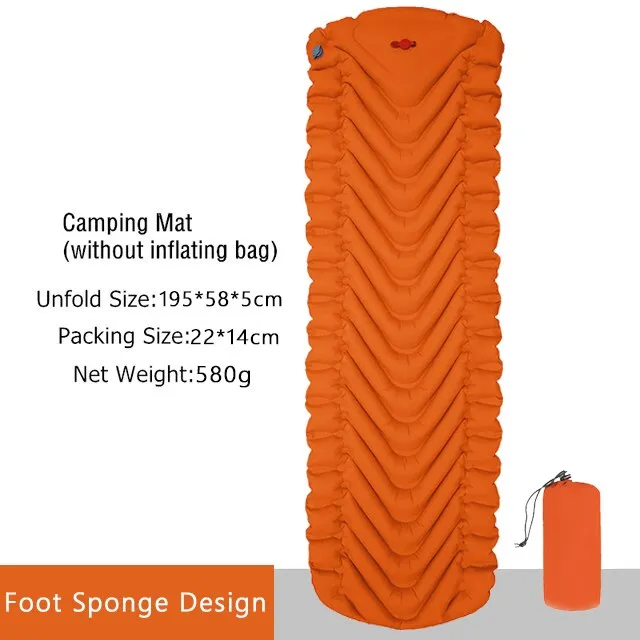 Camping Sleeping Pad Inflatable Mat