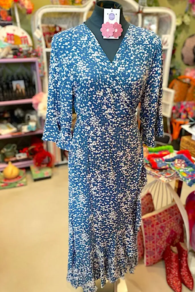 Daisy Wrap Dress