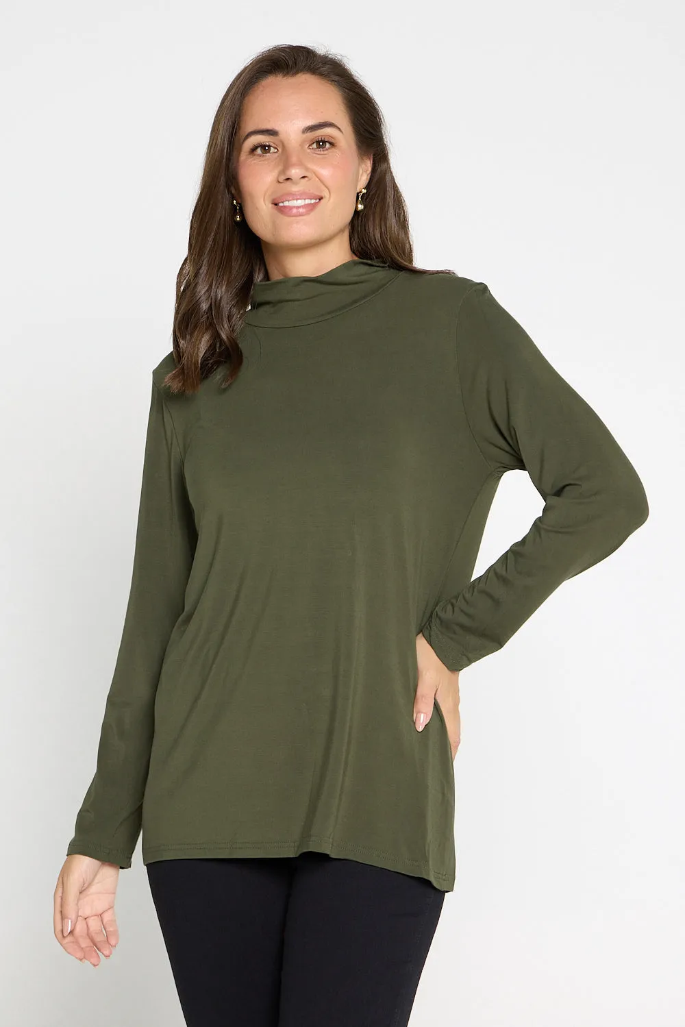 Deb Bamboo Skivvy - Olive