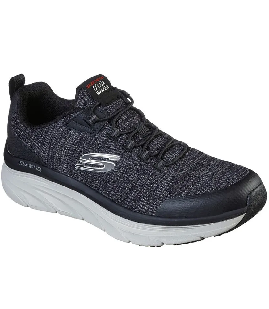 D'Lux Walker Pensive in Black/White by Skechers