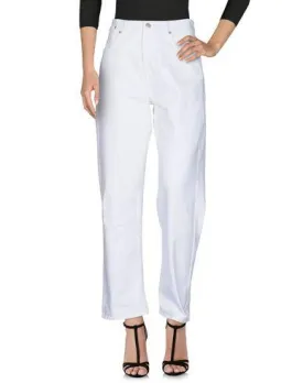 Dries Van Noten Women Denim trousers White 30 jeans