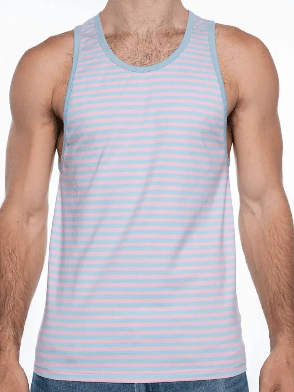 FK SPORT MIRAGE STRIPED TANK TOP