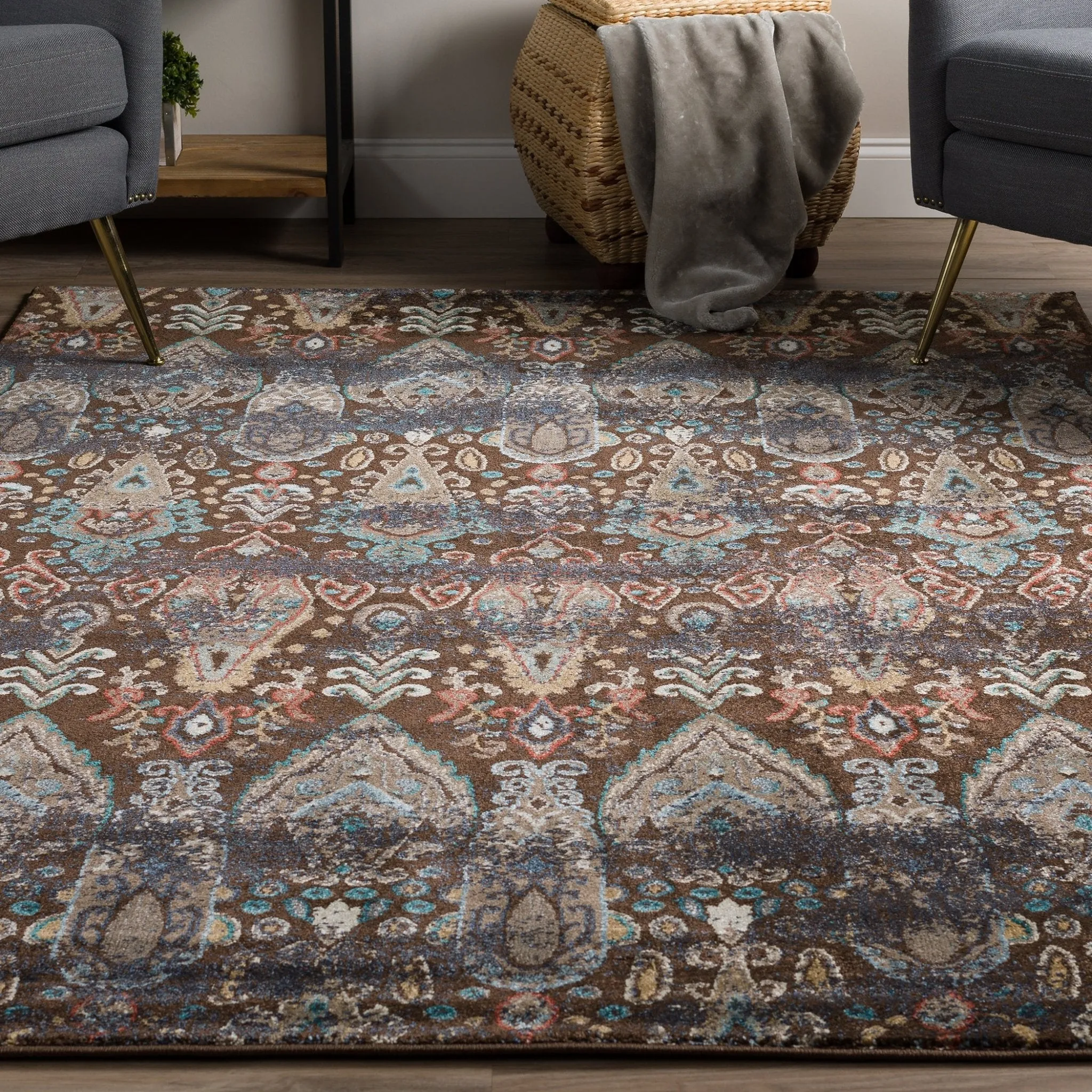 Geneva GV315 Chocolate Rug