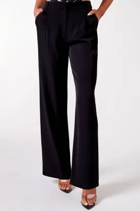 Good Feeling Black High Rise Pants