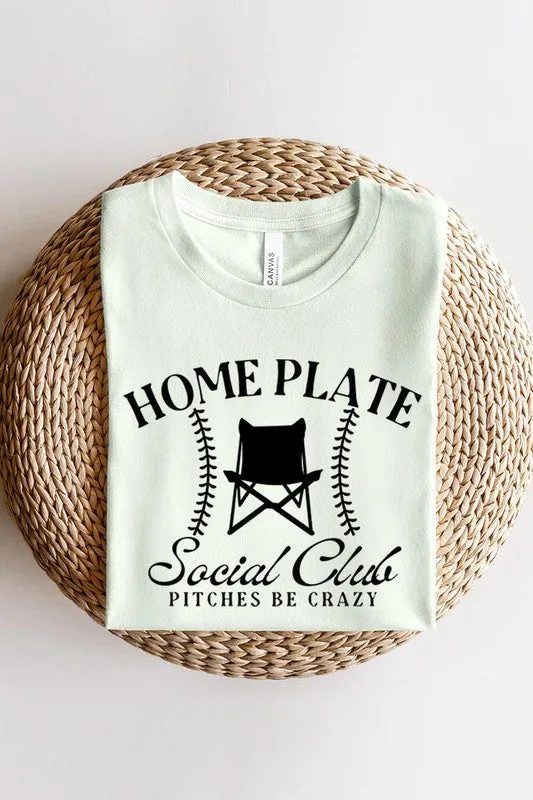 Home Plate Social Club Mom Graphic T Shirts