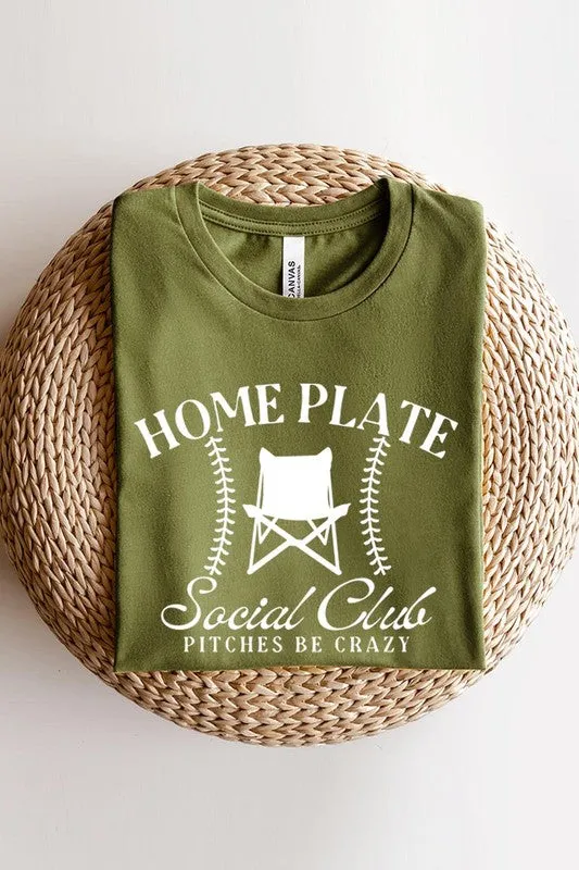 Home Plate Social Club Mom Graphic T Shirts