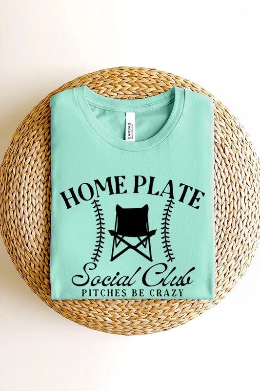 Home Plate Social Club Mom Graphic T Shirts