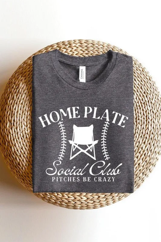 Home Plate Social Club Mom Graphic T Shirts