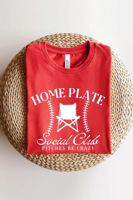 Home Plate Social Club Mom Graphic T Shirts