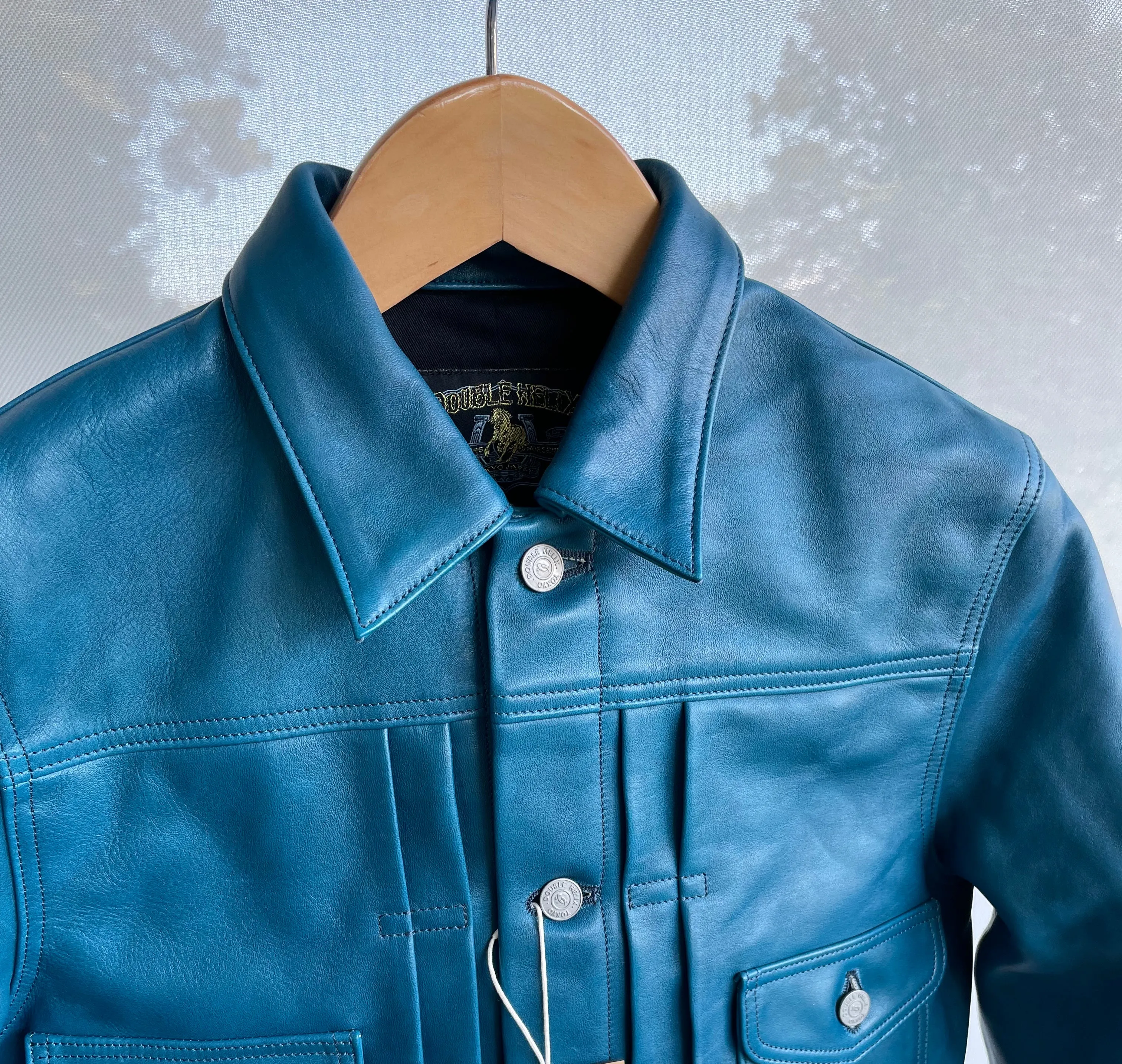 Indigo Dyed Type II Horsehide Jacket