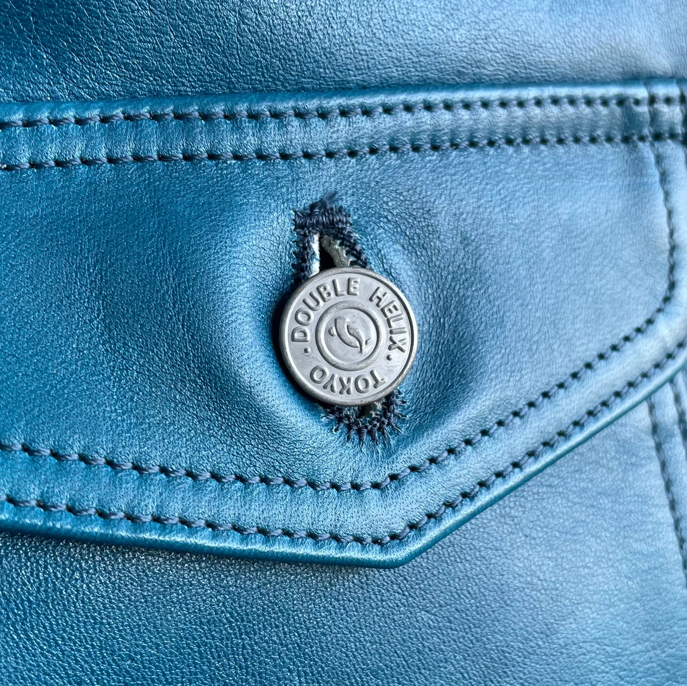 Indigo Dyed Type II Horsehide Jacket