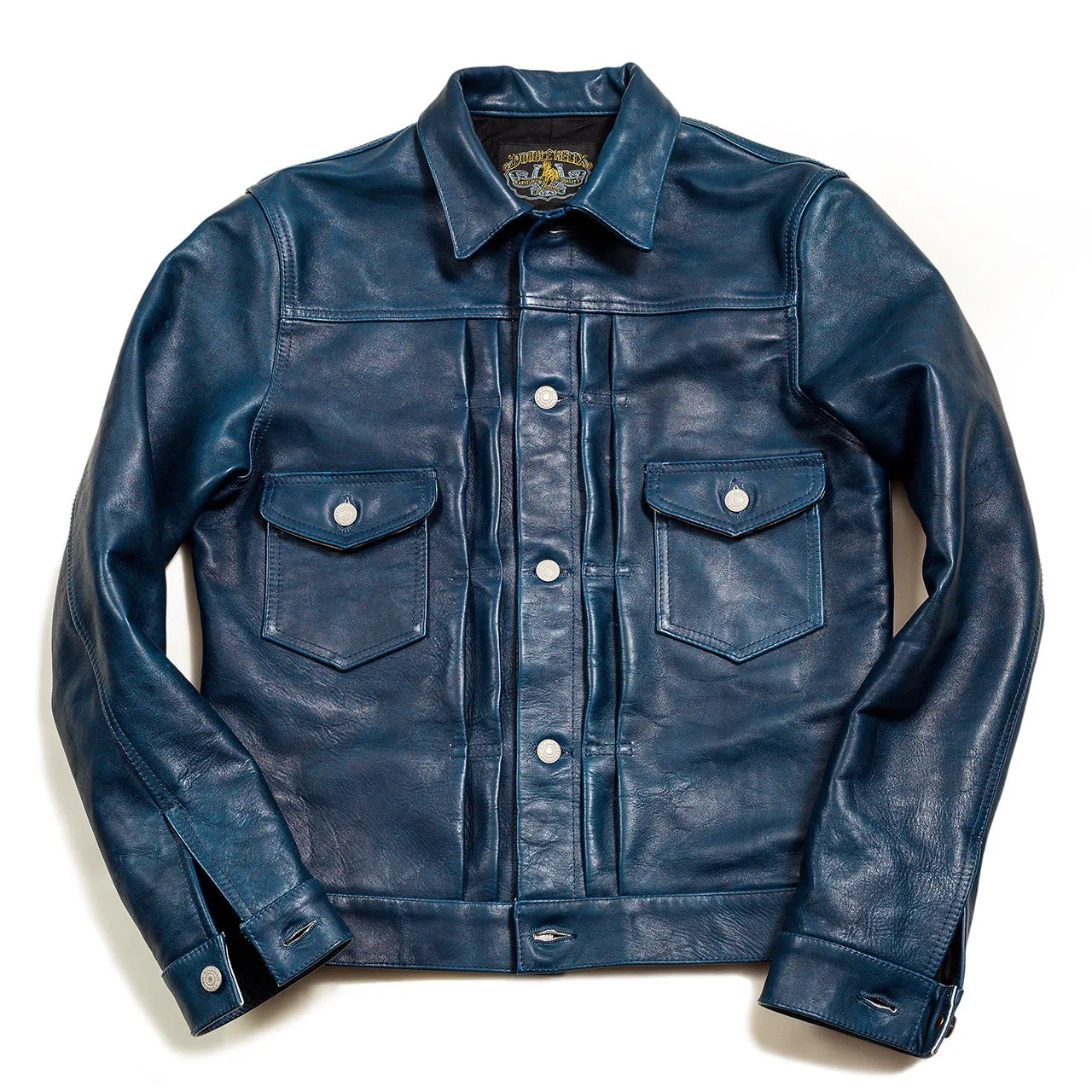 Indigo Dyed Type II Horsehide Jacket