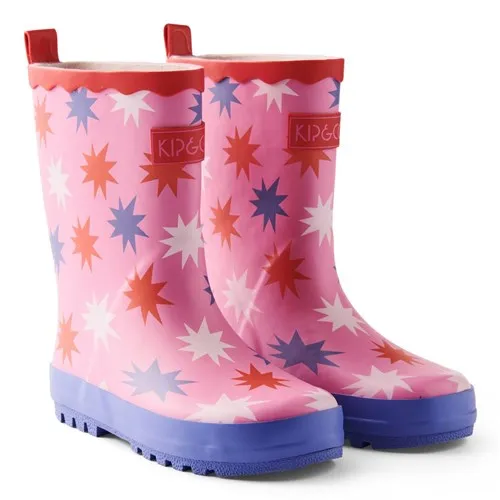 Kip & Co Be A Star Kids Gumboot *FINAL SALE*