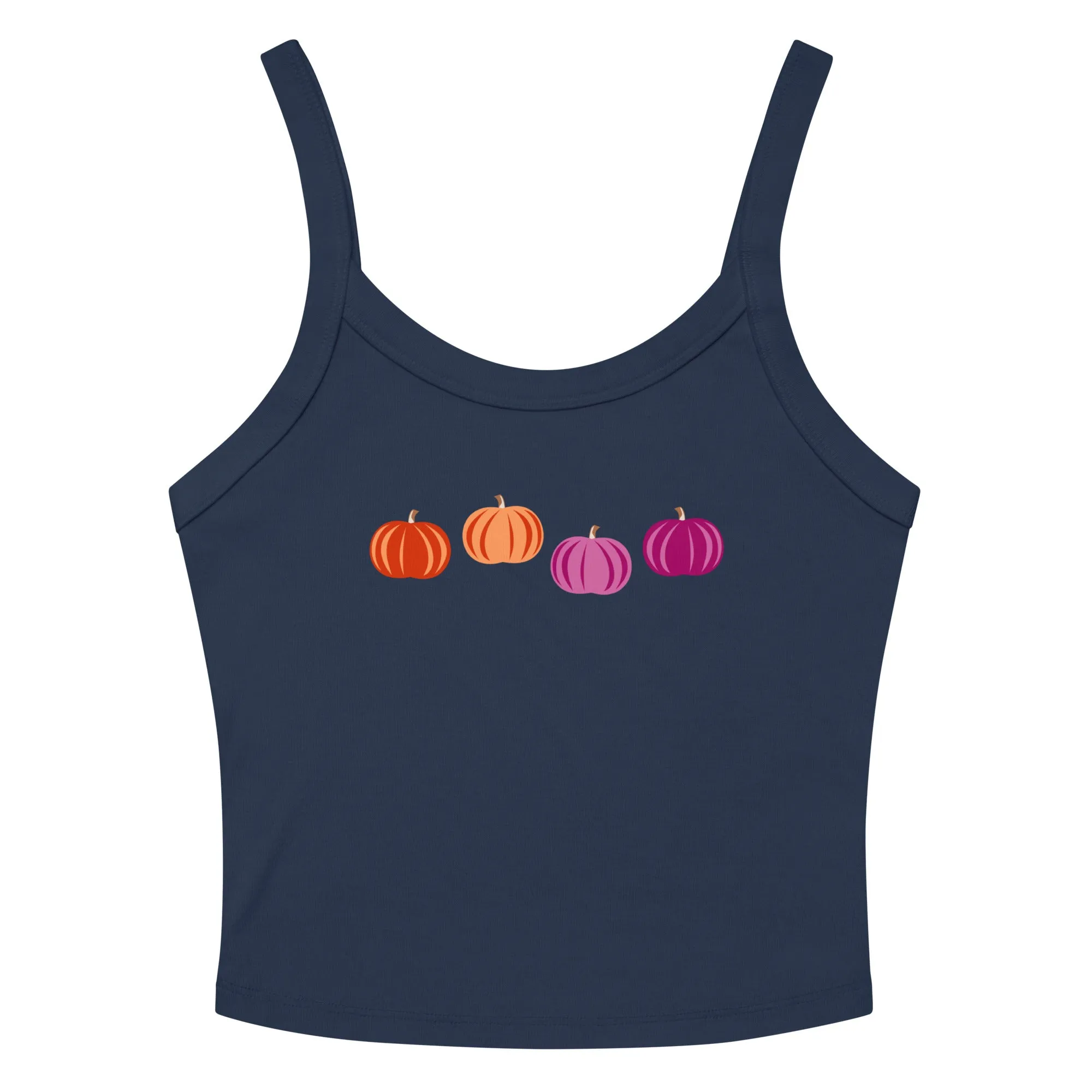 Lesbian Pumpkins Scoop Neck Tank Top