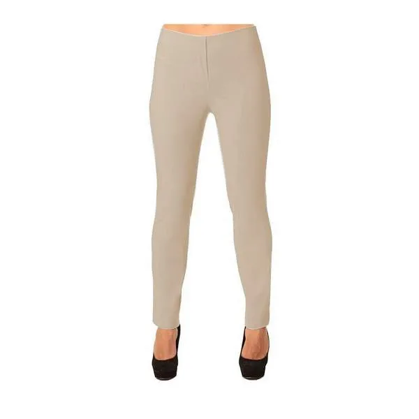 Lior "Sasha" Pull-On Straight Leg Pant in Cornsilk - SASH-CRN