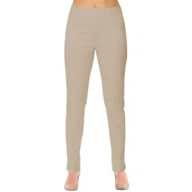 Lior "Sasha" Pull-On Straight Leg Pant in Cornsilk - SASH-CRN