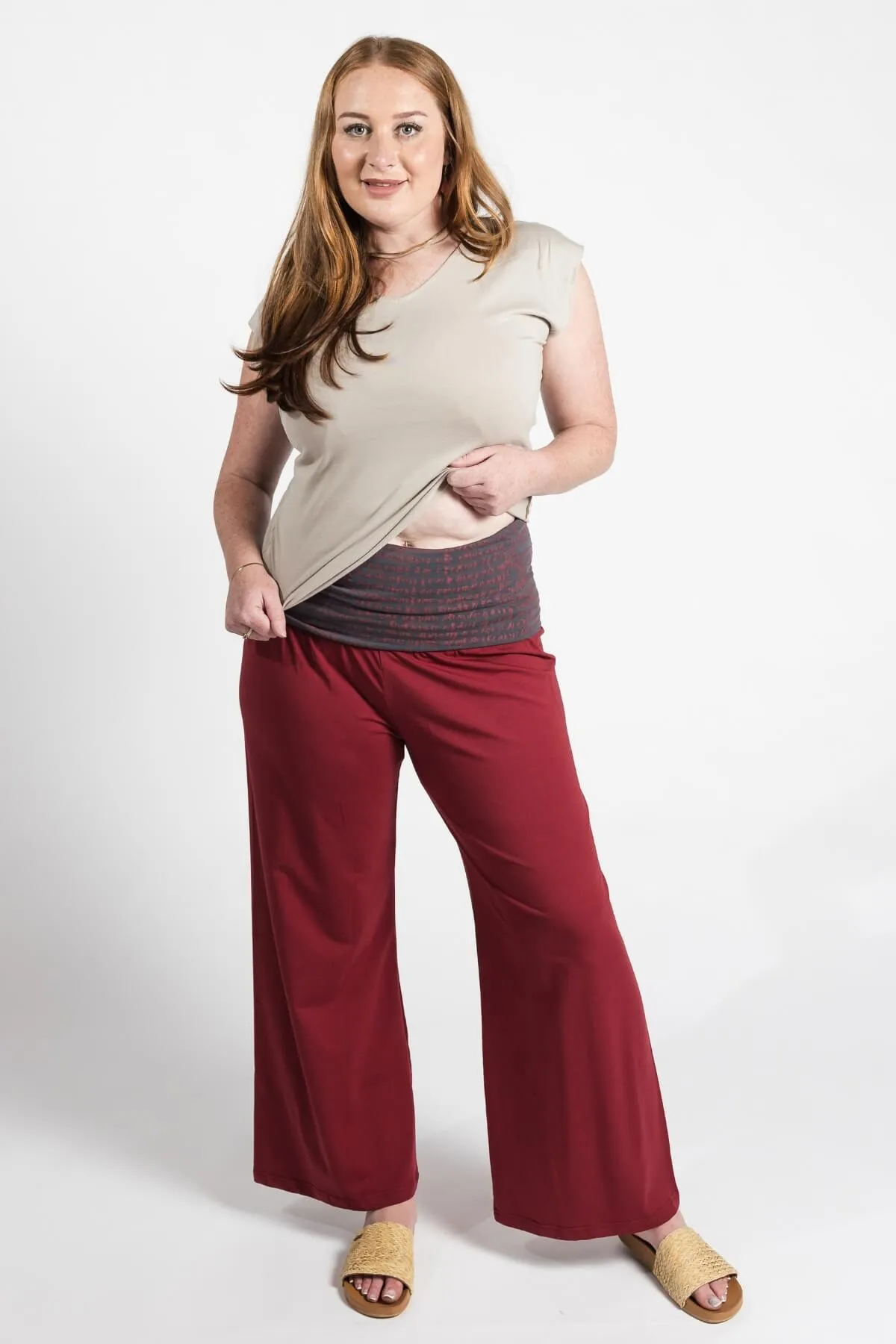 Mantra Pants - Berry