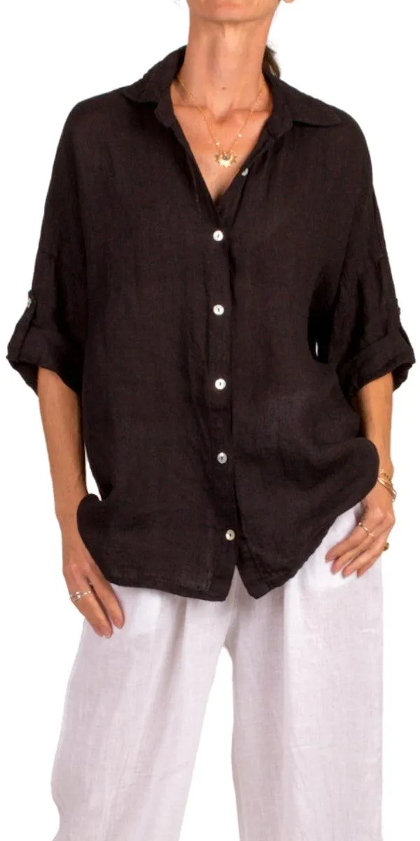 Martina Linen Top