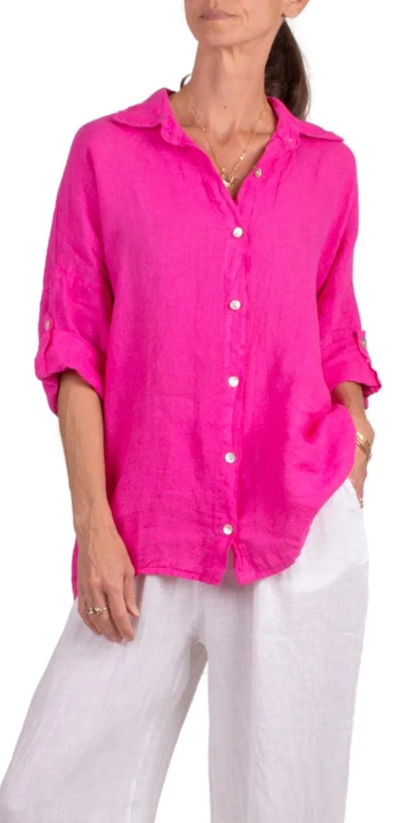 Martina Linen Top