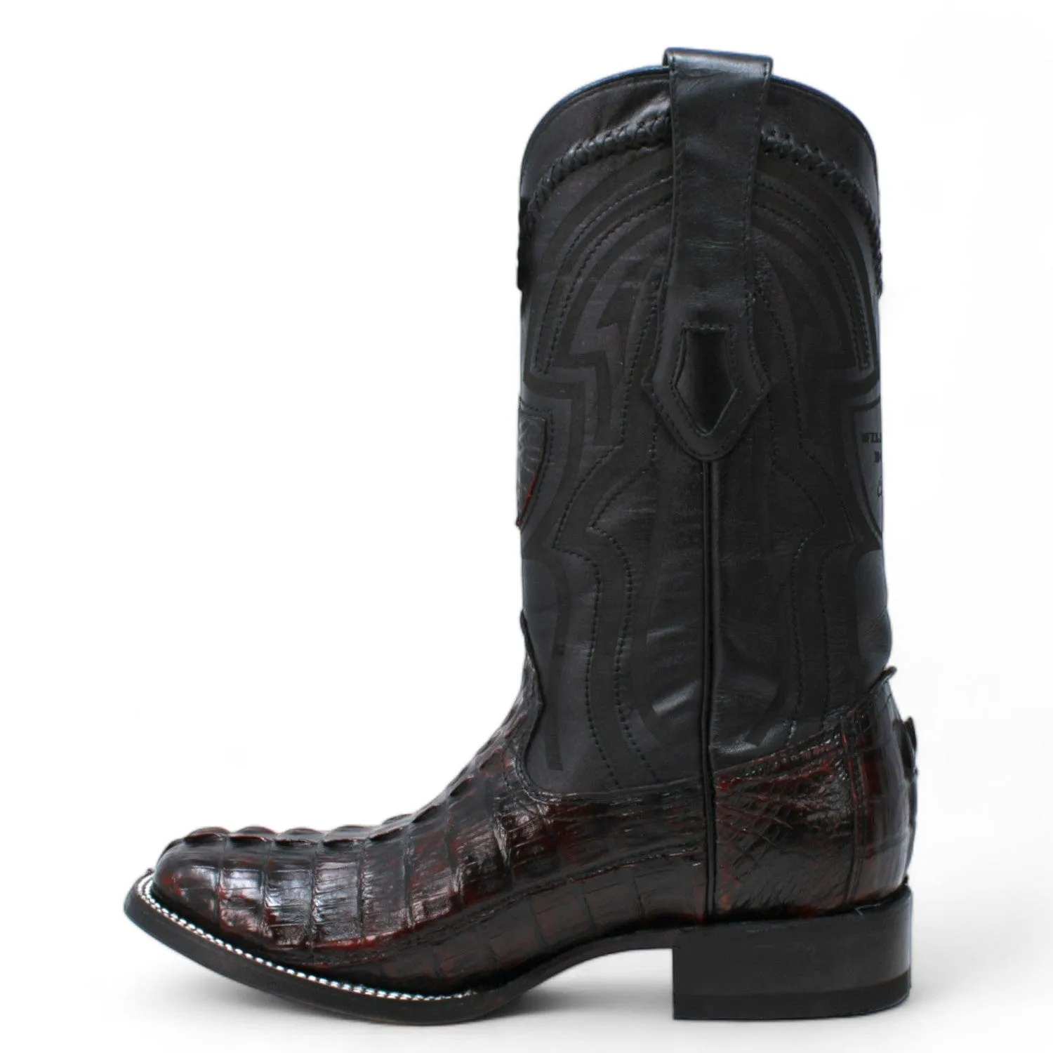 Men's Wild West Caiman Tail Ranch Toe Boot 2824L0118