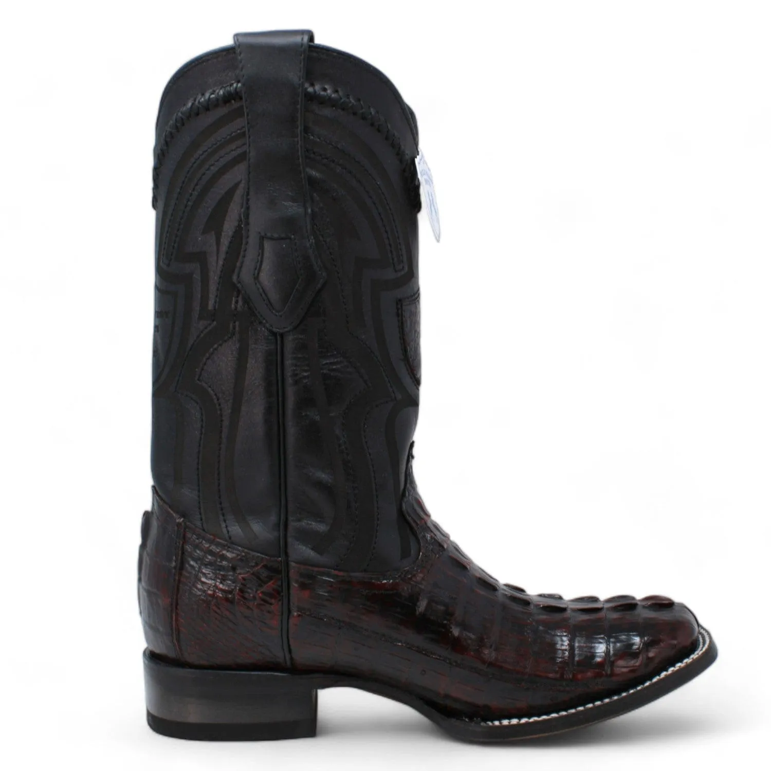 Men's Wild West Caiman Tail Ranch Toe Boot 2824L0118