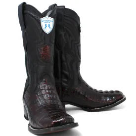 Men's Wild West Caiman Tail Ranch Toe Boot 2824L0118