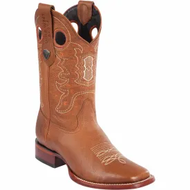 Men's Wild West Genuine Leather Ranch Toe Boot 28242751