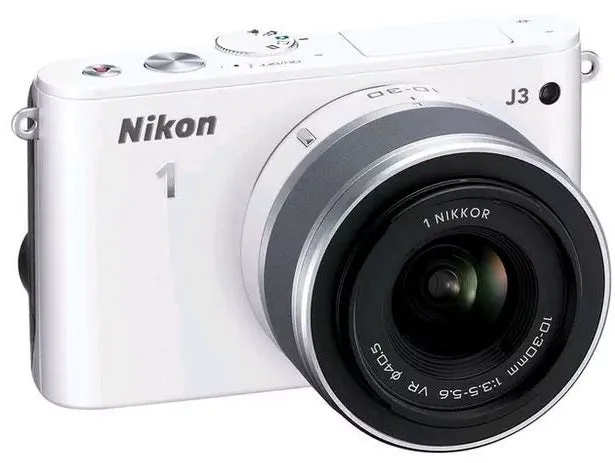 Nikon 1 J3 14.2 MP HD Digital Camera Body Only (Beige) New