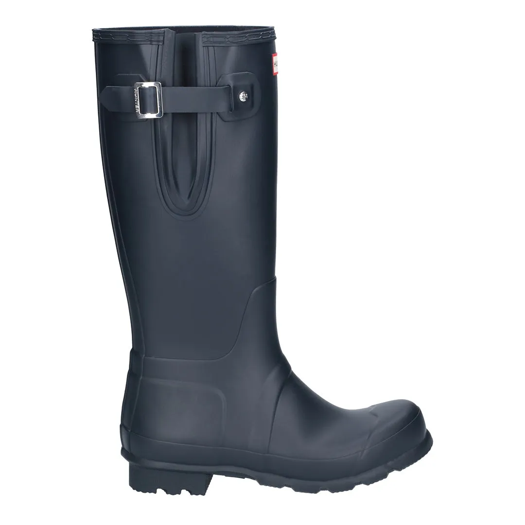 Original Side Adjustable Wellington Boots - Navy by Hunter