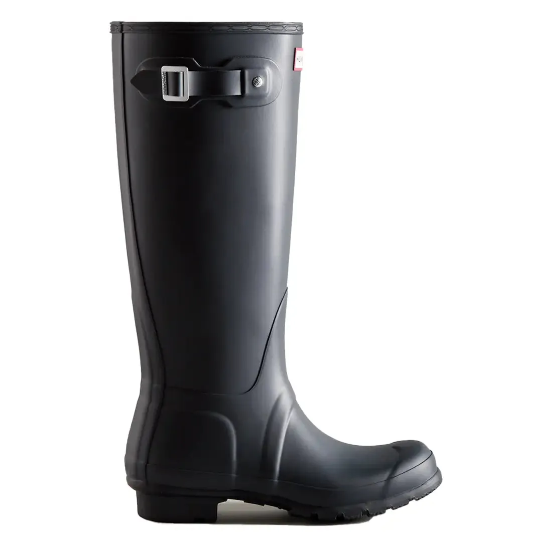 Original Tall Wellington Boots Navy by Hunter