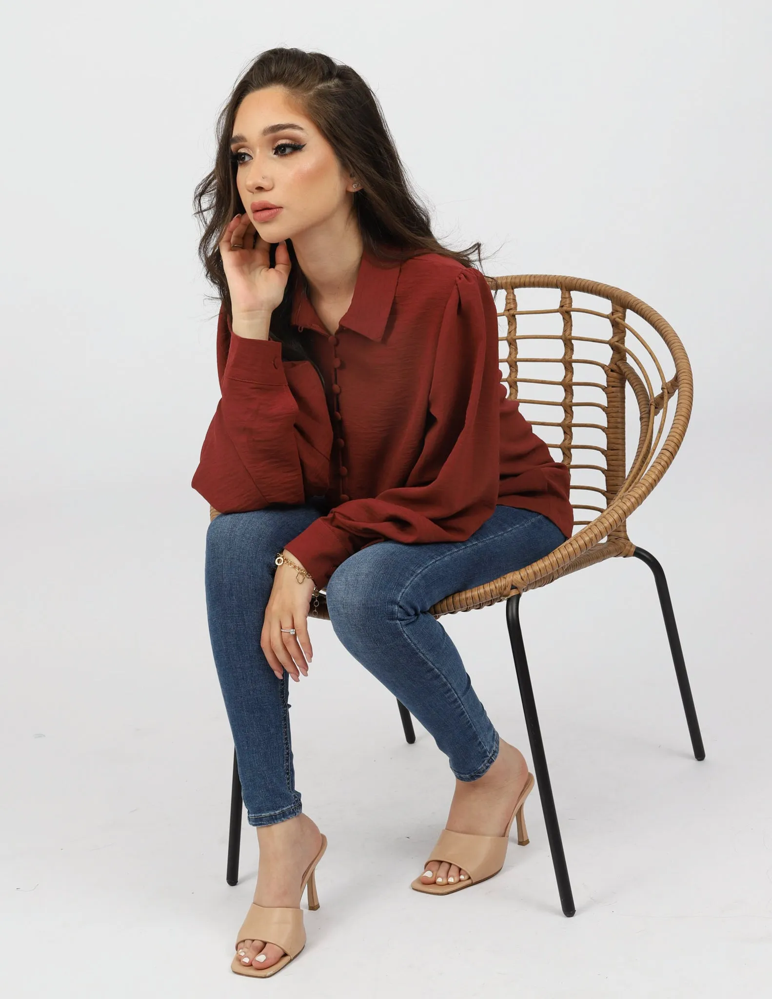 Polly Puff Sleeve Blouse