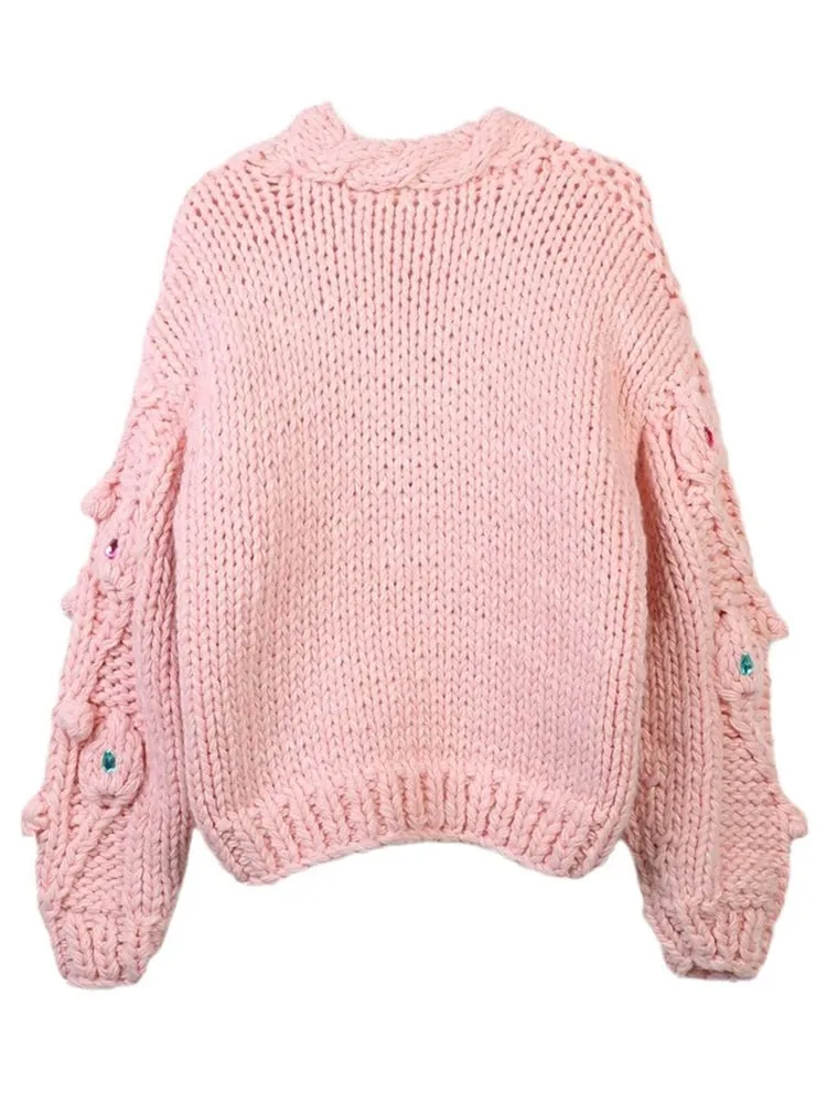 Pre Order:  Candy Jewels Warm Knit Sweater