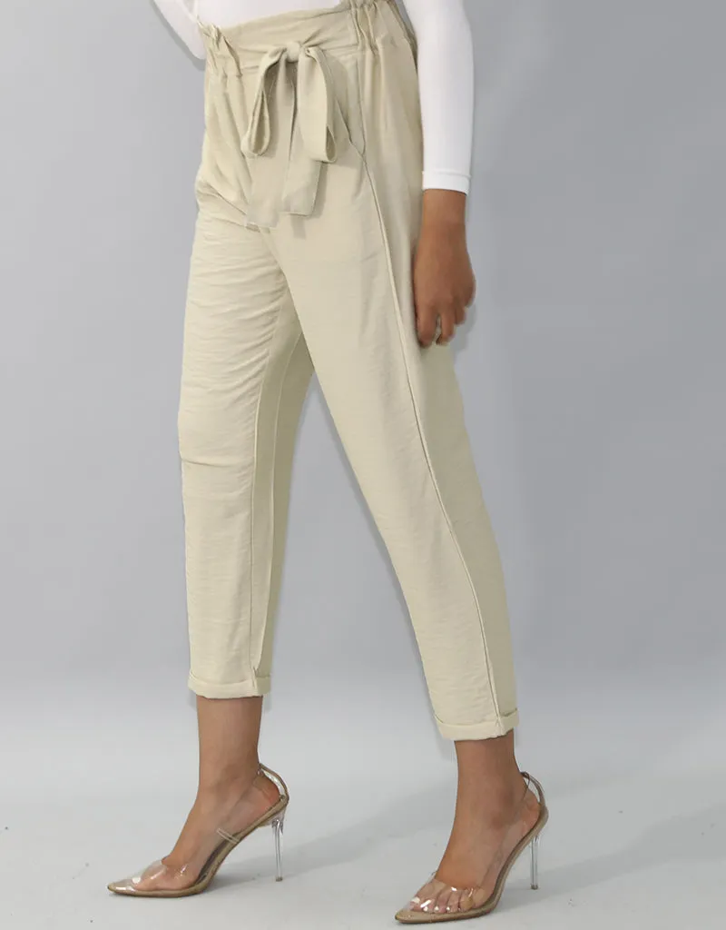 Side Tie Summer Pants