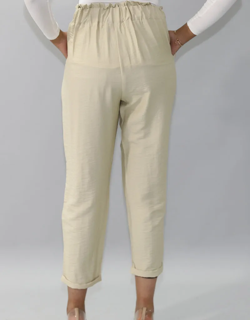 Side Tie Summer Pants