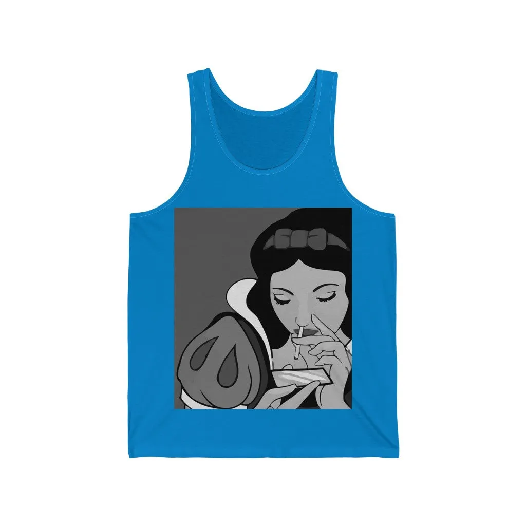 Snow White Unisex Jersey Tank