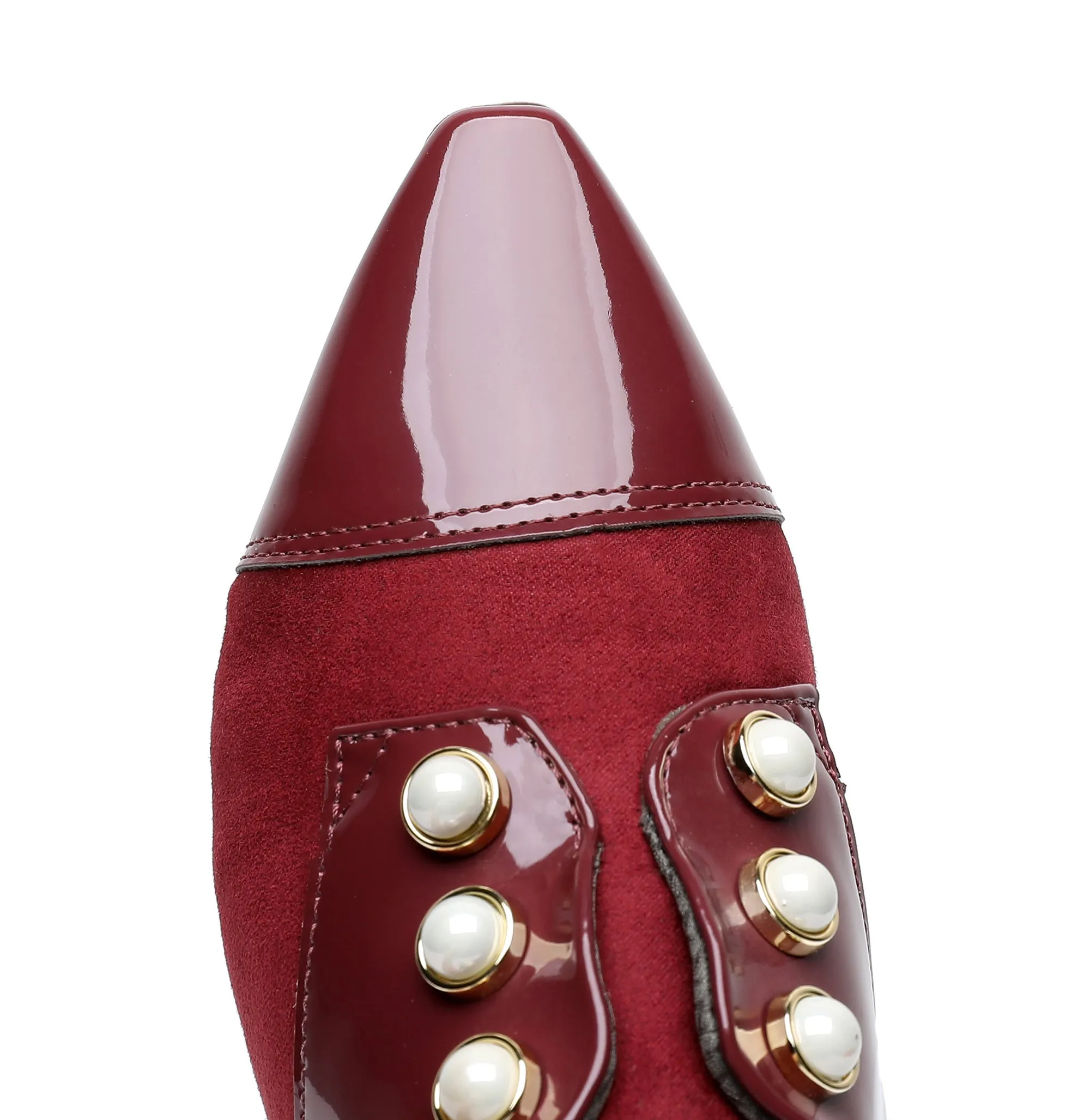 Vintage Charm Shoes - Burgandy (278.003)