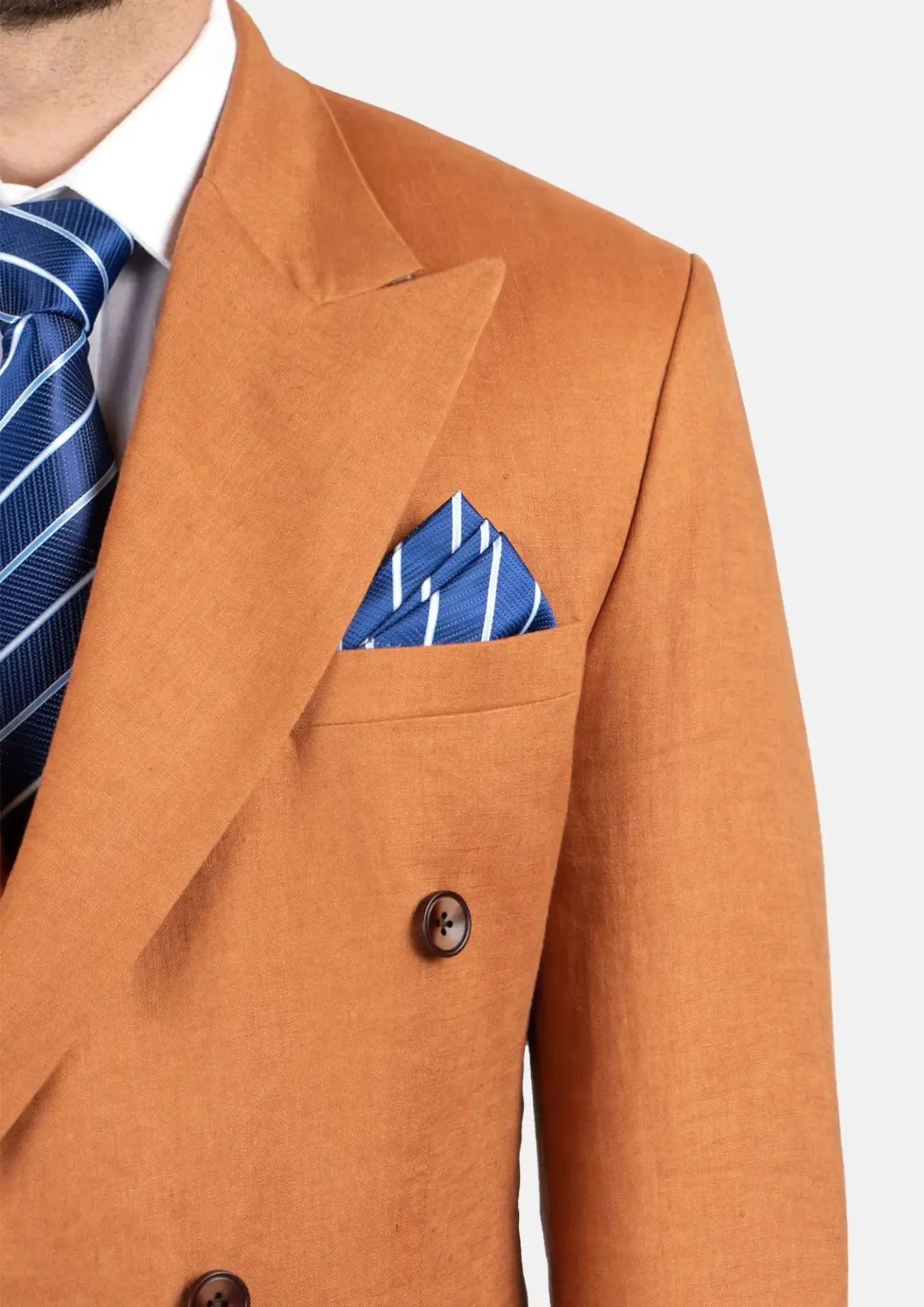 Waverly Burnt Orange Linen Suit