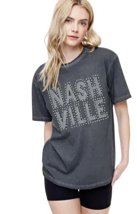 Zutter Nashville Puff Letter Graphic Tee